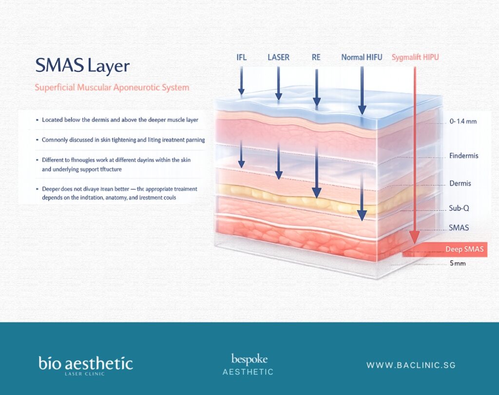 How HIFU treatment is selected for jowls jawline double chin and saggy skin at Bio Aesthetic Medispa Singapore