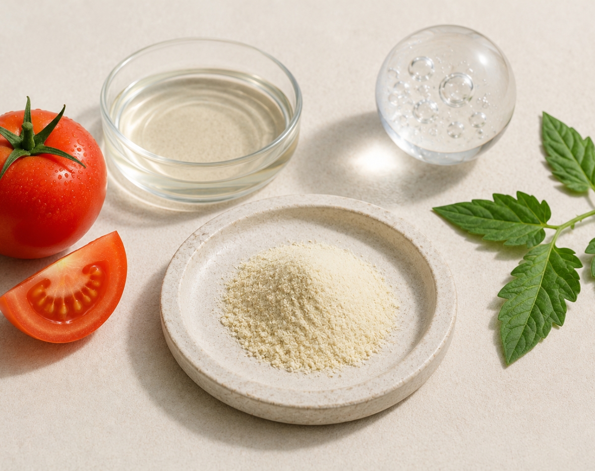 Colourless carotenoids in Crystal Tomato Singapore supplement