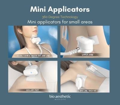 fat freezing cup size mini applicators for double chin