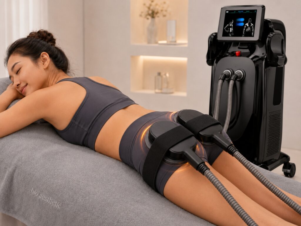 Muscle Tone RF Magnetic Singapore price consultation for RF body toning and sculpting