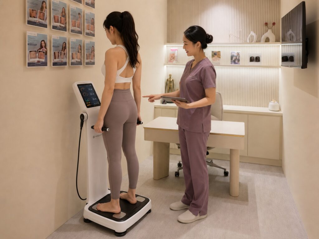 Venus Legacy treatment process for body contouring