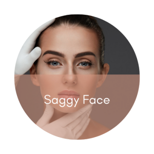 saggy face lifting