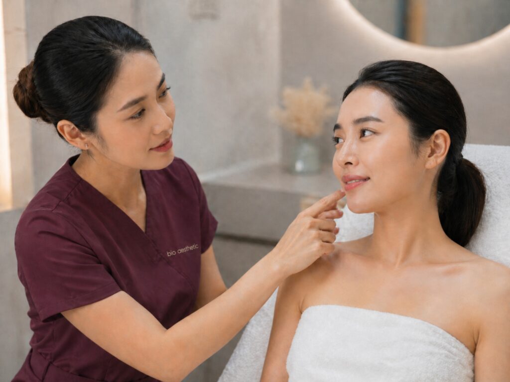 Glow Skin Radiance Facial consultation at Bio Aesthetic Medispa