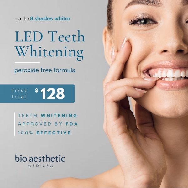 teeth whitening treatment promotion trial