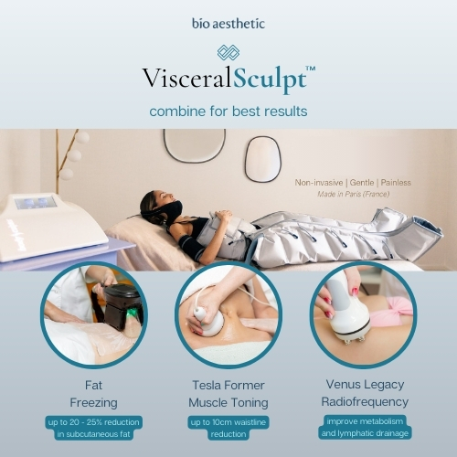 combine visceral sculpt with other slimming treatments