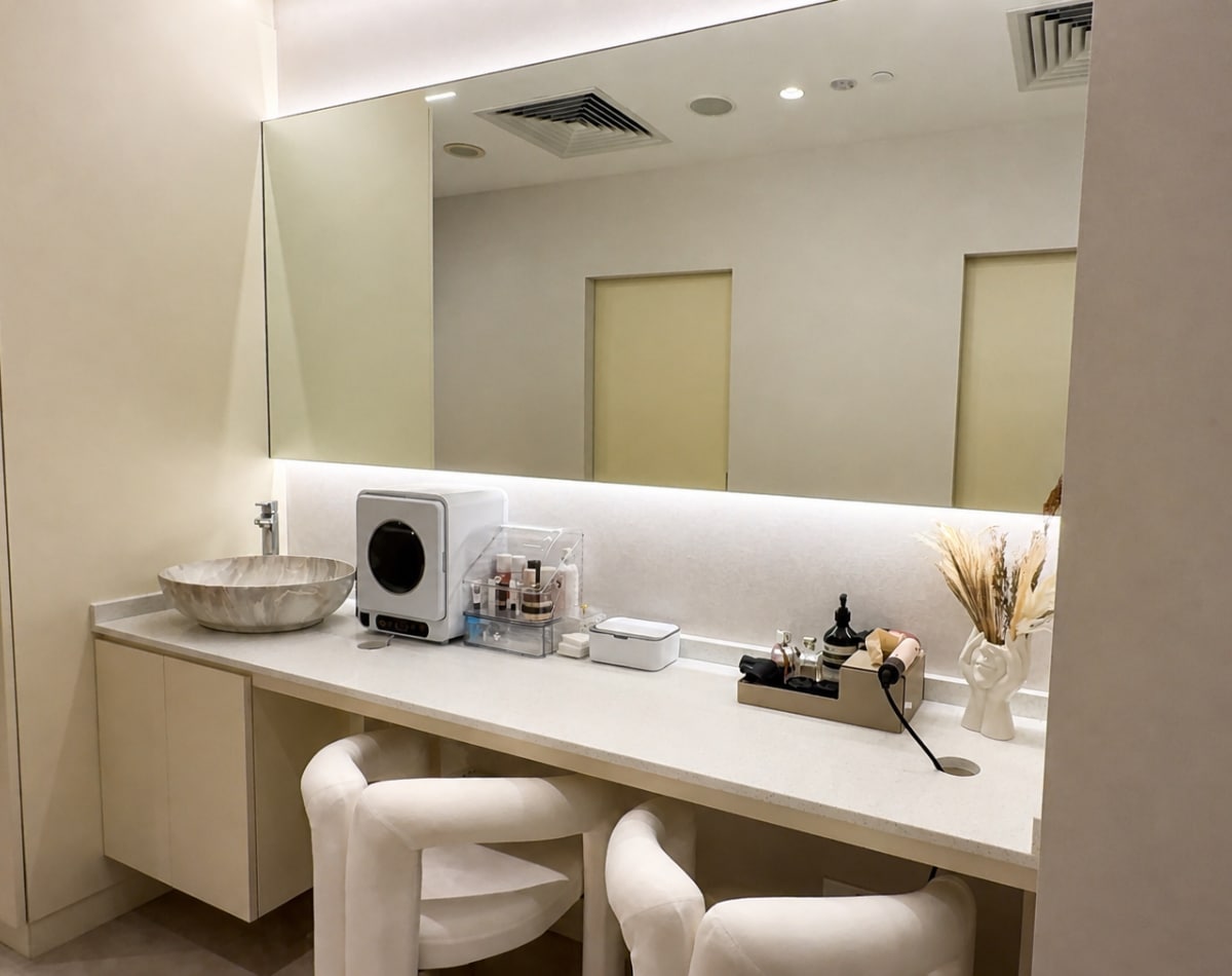 Bio Aesthetic Medispa Tampines Vanity Area