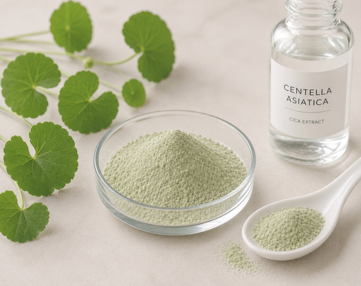 Centella Asiatica (Cica) ingredient for skin barrier support