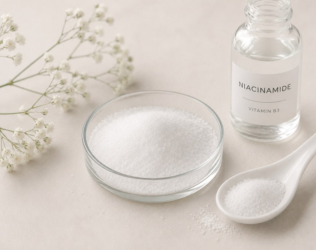 Niacinamide 1% ingredient for brighter-looking skin